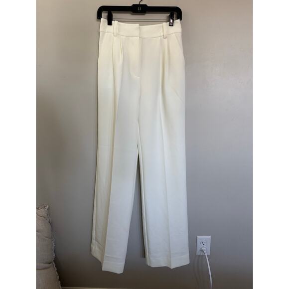 NWOT Favorite Daughter The Favorite Pant Pleat Pants in Ivory SZ 4 - Picture 5 of 8